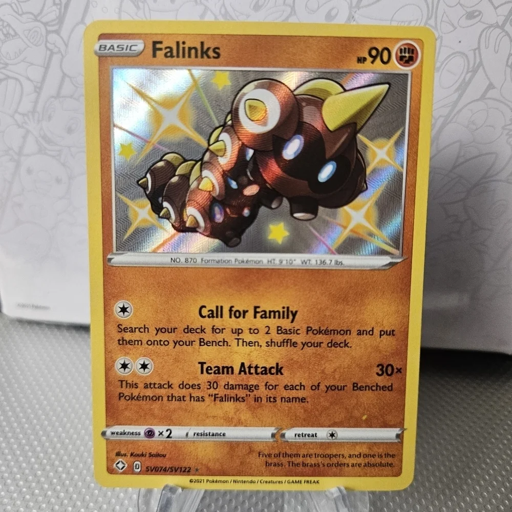 Falinks SV074/SV122 Pokemon TCG Holo Rare.